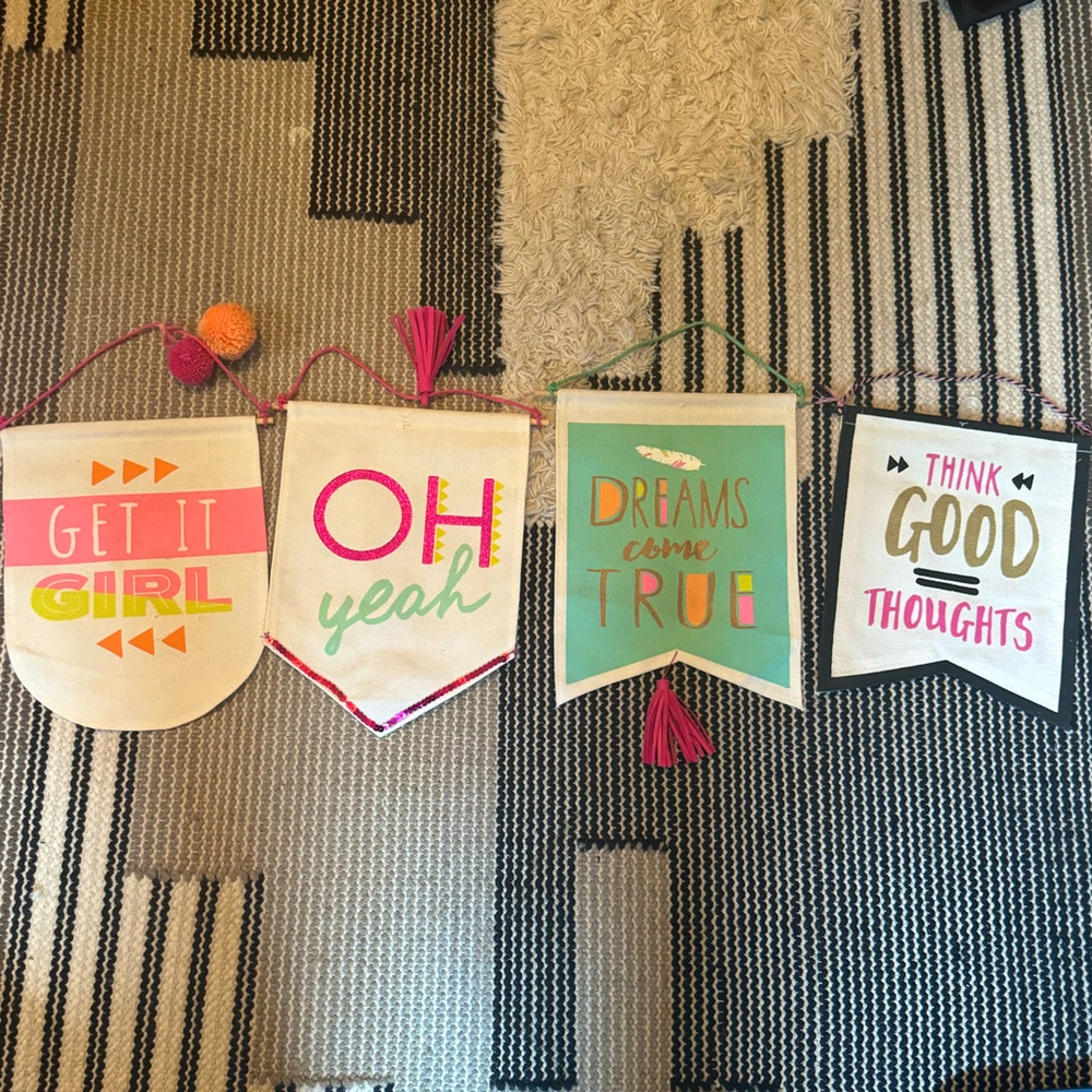Girl Affirmations Decor